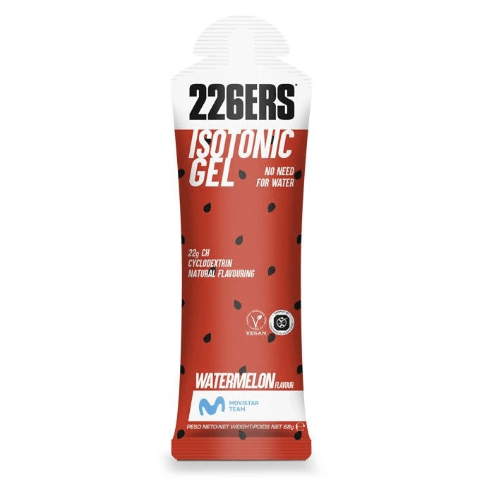 226ers Gels Single Serve / Watermelon Isotonic Energy Gel XMiles