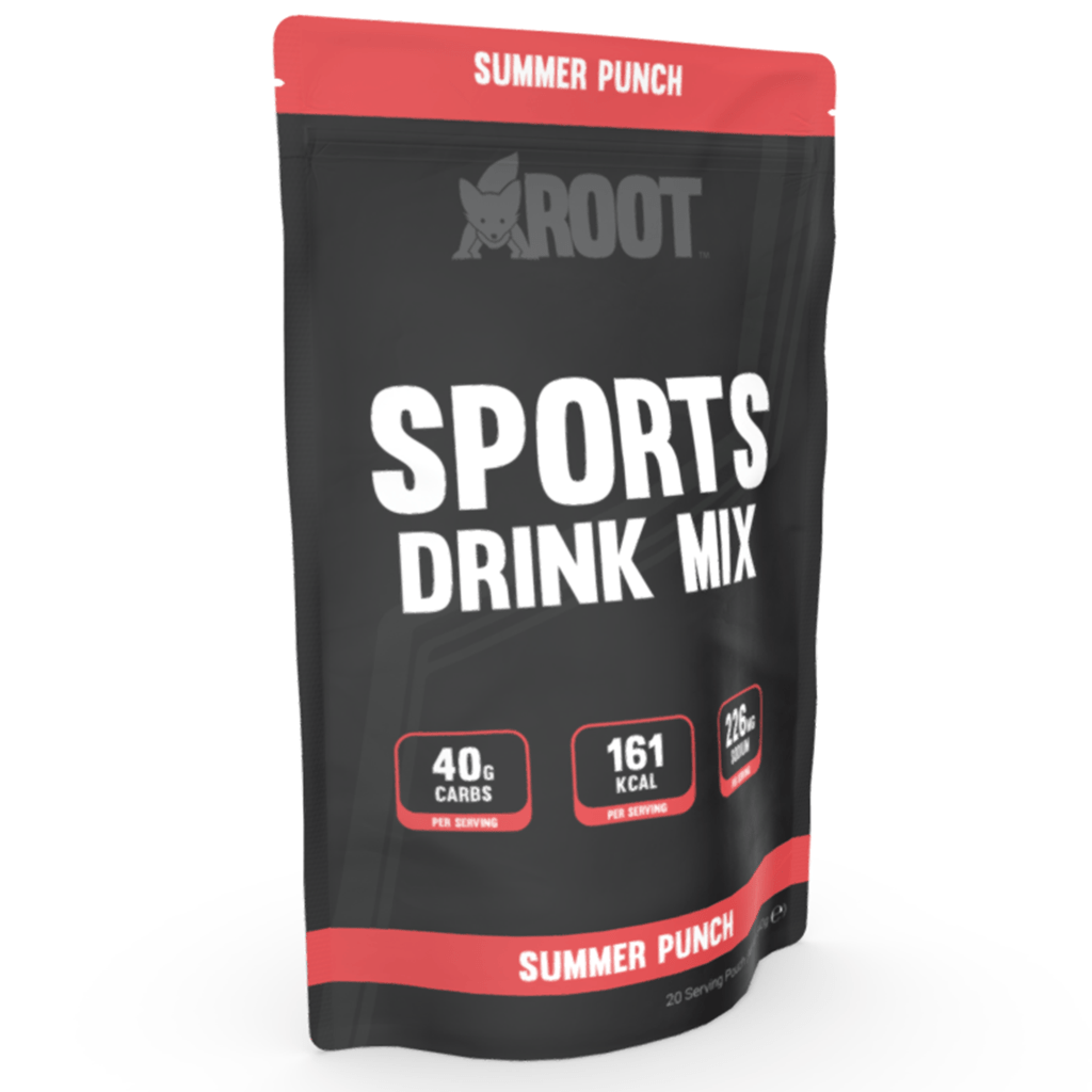 Active Root Energy Drink 20 Serving Pouch (840g) / Summer Punch Sports Drink Mix XMiles