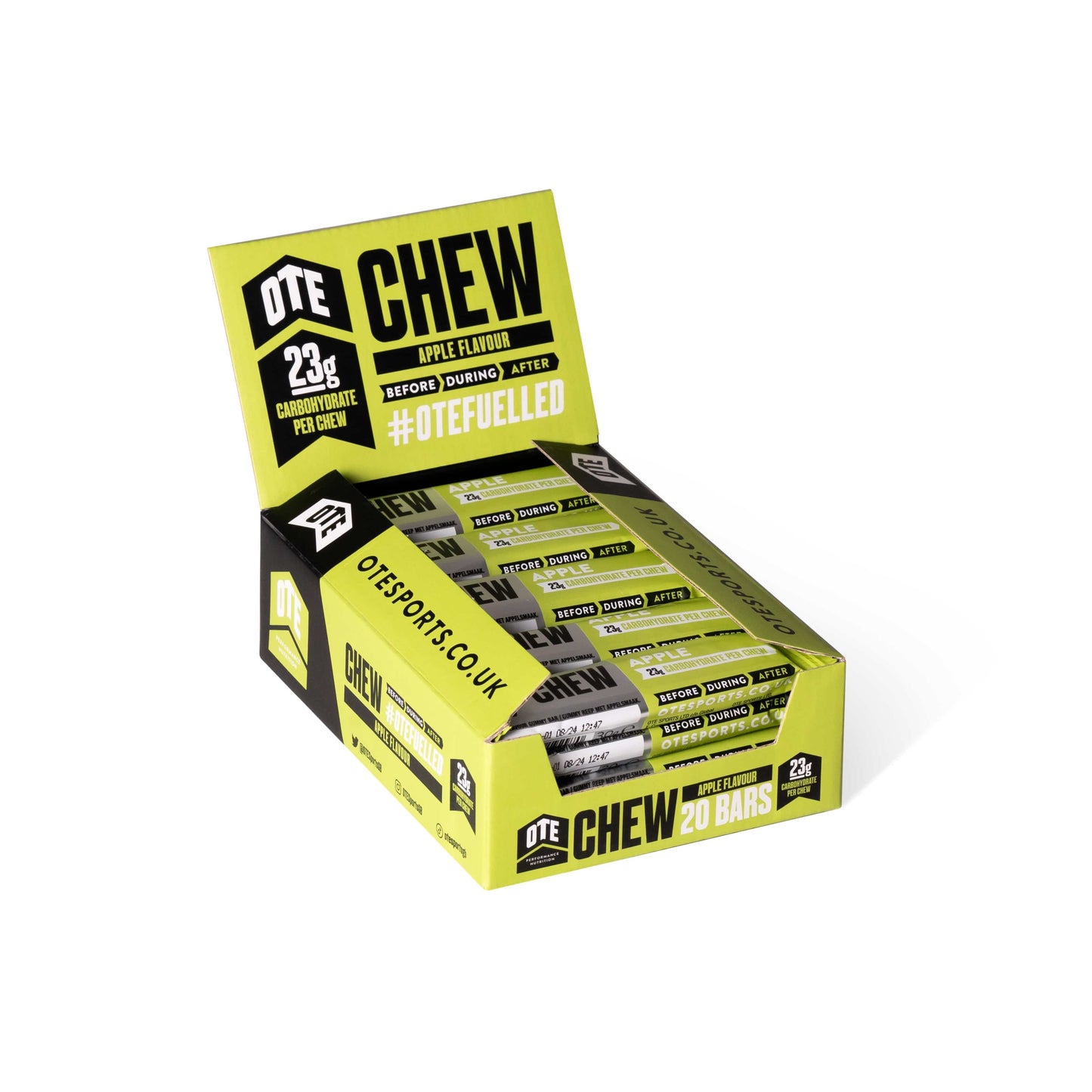OTE Box of 20 / Apple OTE Energy Chew XMiles