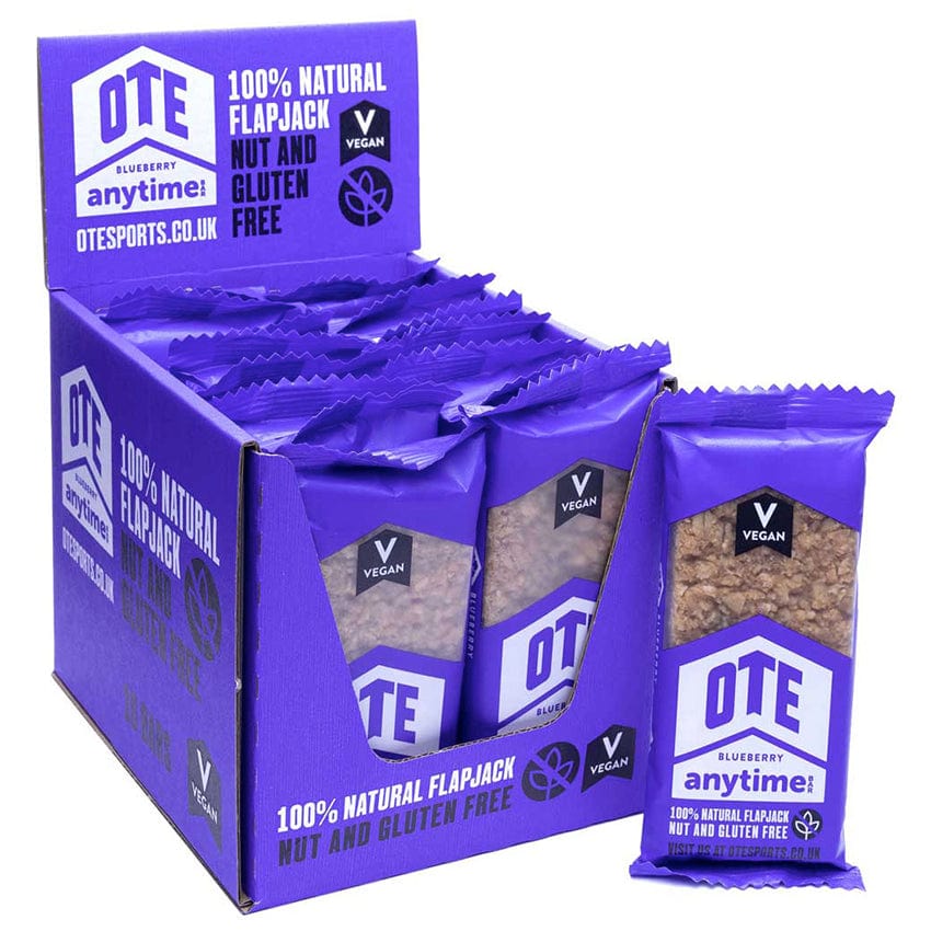 OTE Energy Bars Box of 16 / Blueberry (Vegan) Anytime Bar XMiles