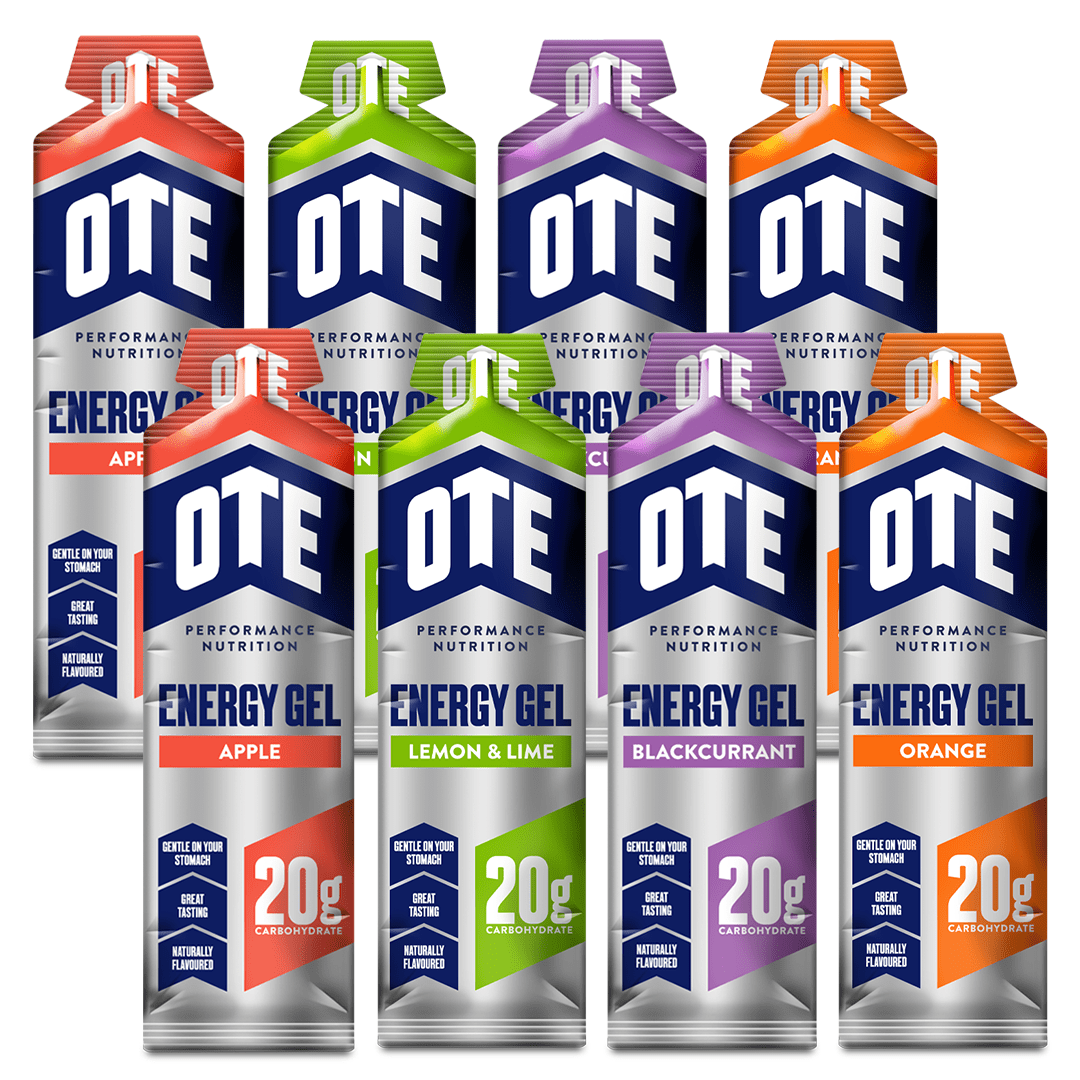 OTE Gels Pack of 8 / Mixed OTE Energy Gel XMiles