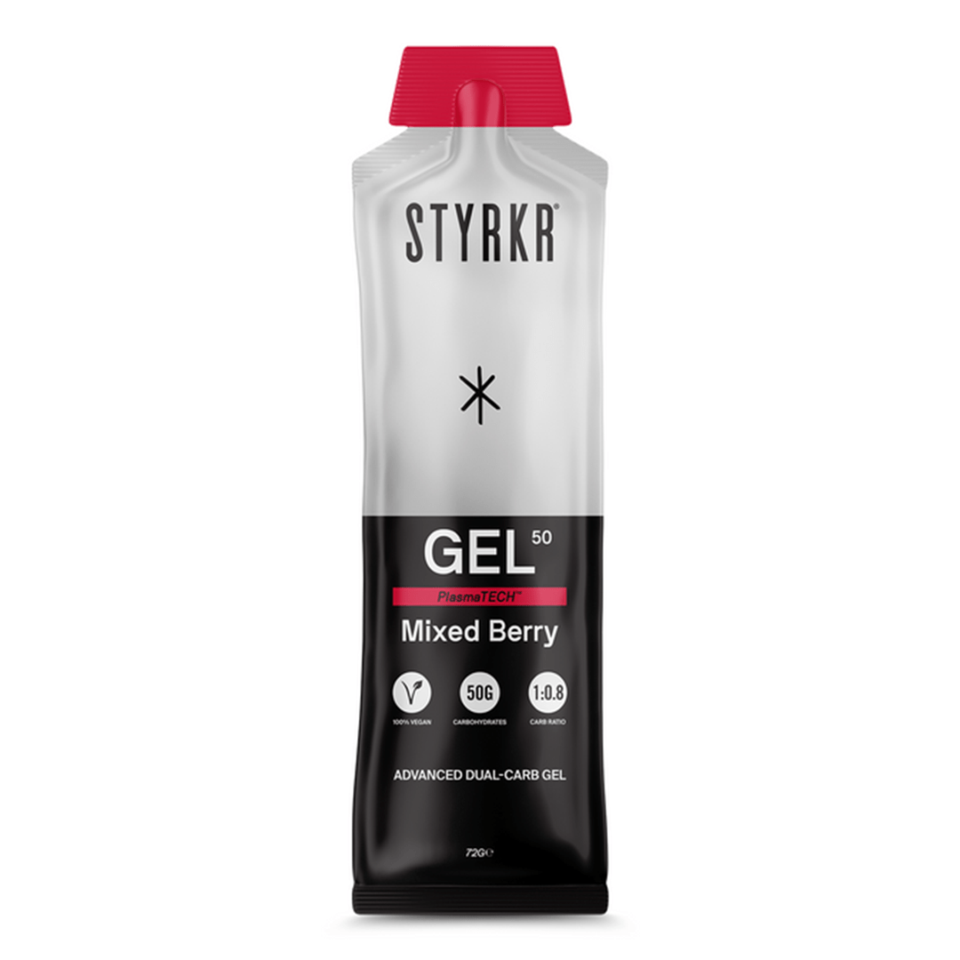 STYRKR Gels Single Serve / Mixed Berry GEL50 Dual-Carb Gel XMiles