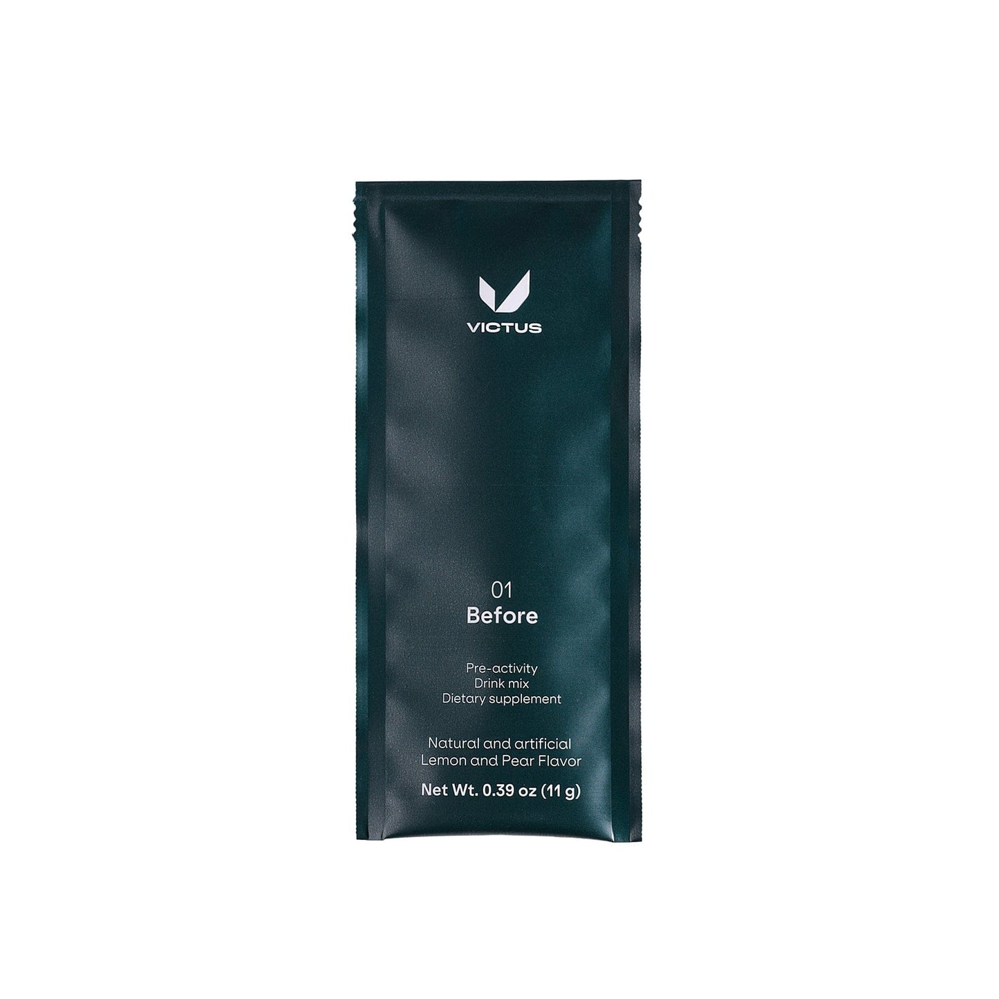 Victus Energy Drink Single Serve / Lemon & Pear 01 Before: Energy Water (11g) XMiles