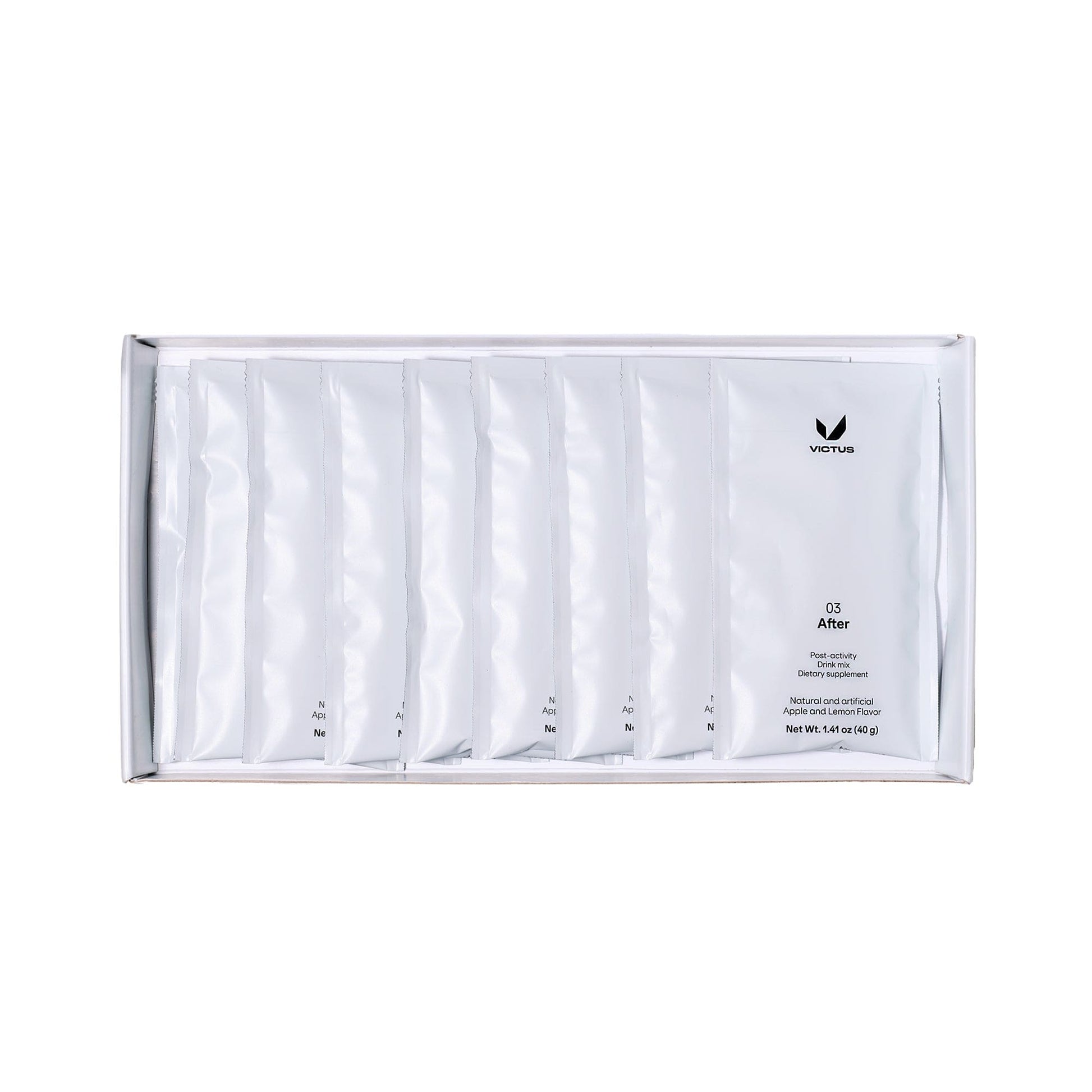 Victus Protein Drink Box of 12 / Apple & Lemon 03 After: Nutrition Water (40g) XMiles