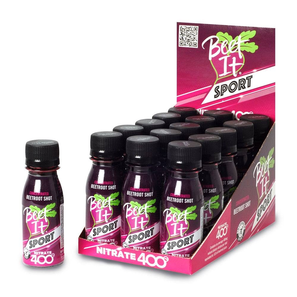 Beet IT Supplement Box of 15 / Nitrate 400 Beet IT Sport Nitrate 400 Shot (70ml) XMiles