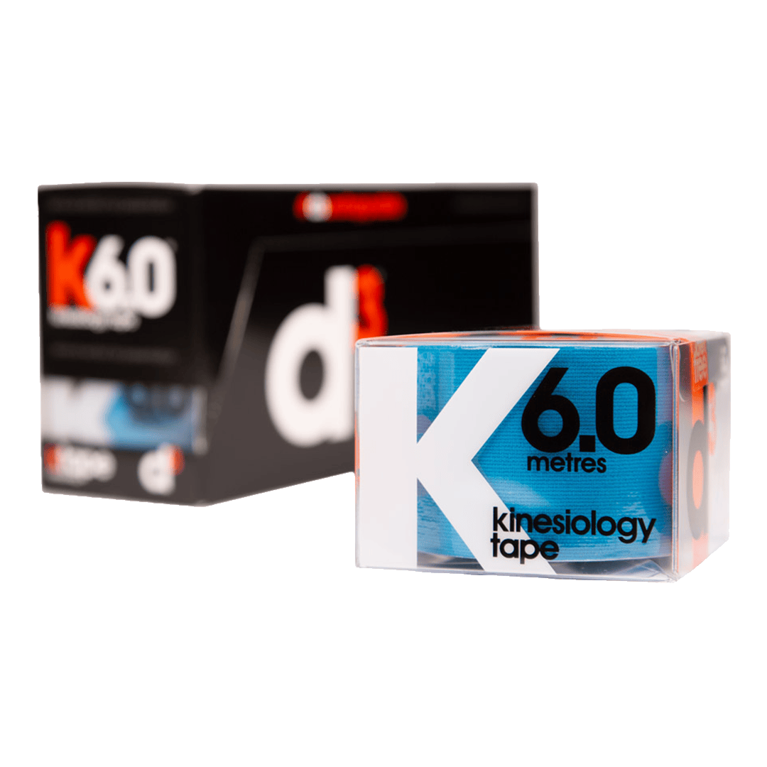 d3 Tape Tape Standard (50mm x 6m) / Electric Blue K6.0 Kinesiology Tape XMiles