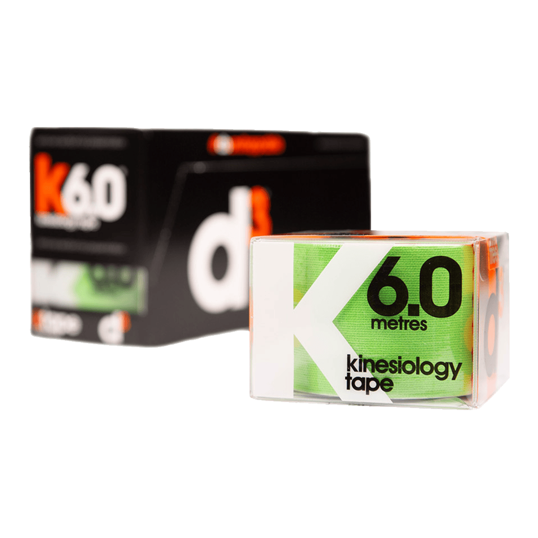 d3 Tape Tape Standard (50mm x 6m) / Green K6.0 Kinesiology Tape XMiles