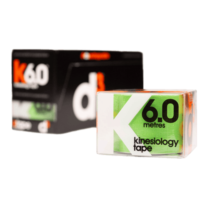 d3 Tape Tape Standard (50mm x 6m) / Green K6.0 Kinesiology Tape XMiles