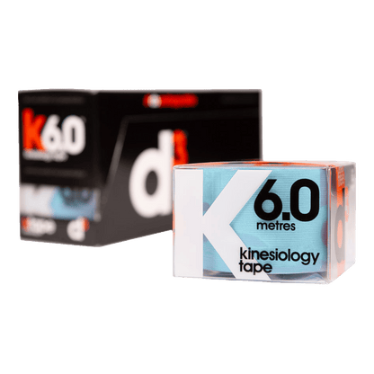 d3 Tape Tape Standard (50mm x 6m) / Ice Blue K6.0 Kinesiology Tape XMiles