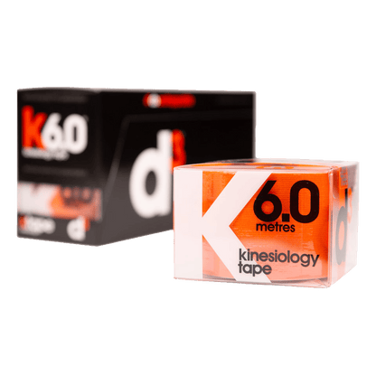 d3 Tape Tape Standard (50mm x 6m) / Orange K6.0 Kinesiology Tape XMiles