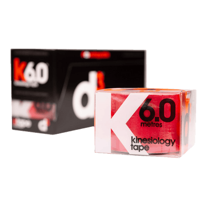 d3 Tape Tape Standard (50mm x 6m) / Red K6.0 Kinesiology Tape XMiles