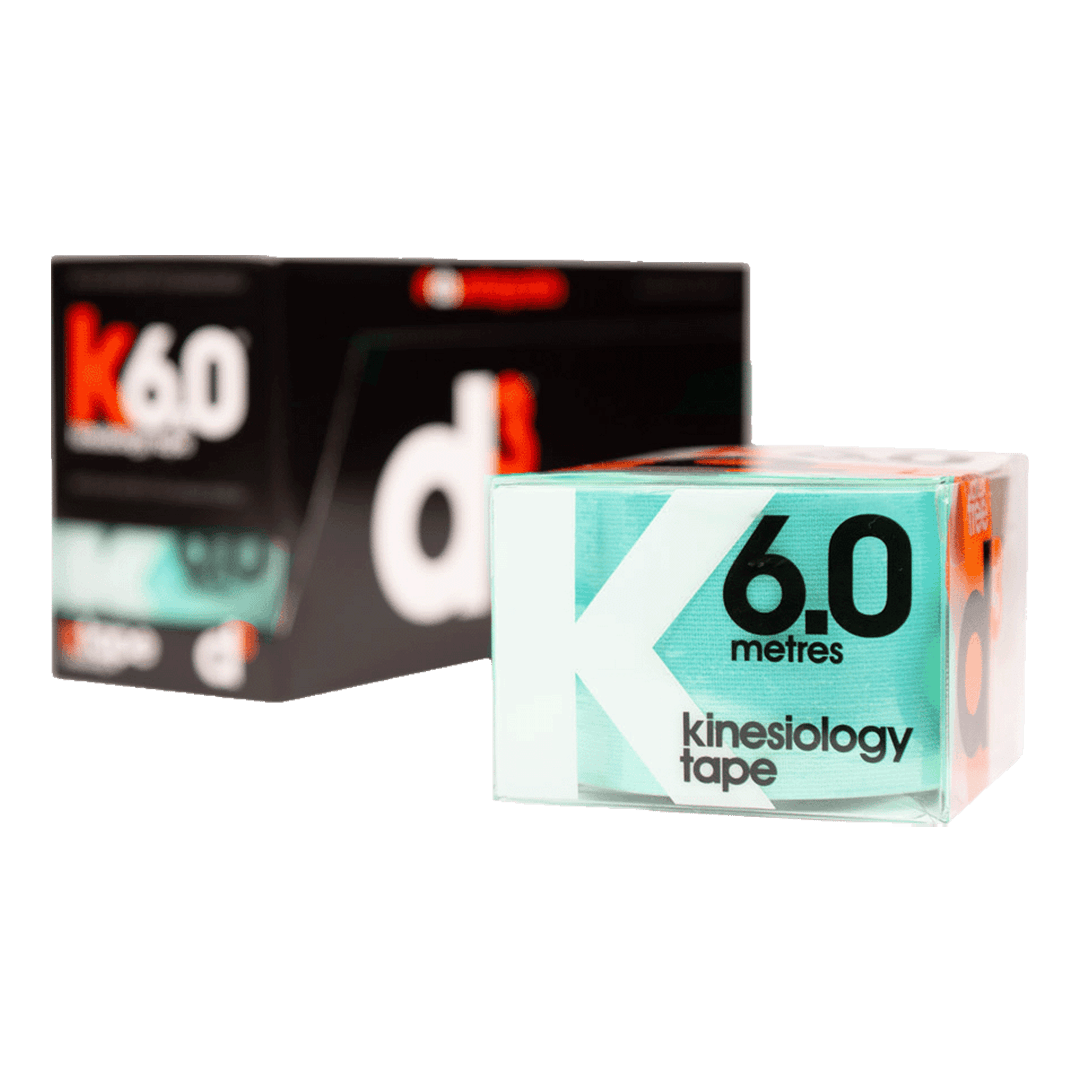 d3 Tape Tape Standard (50mm x 6m) / Spearmint K6.0 Kinesiology Tape XMiles