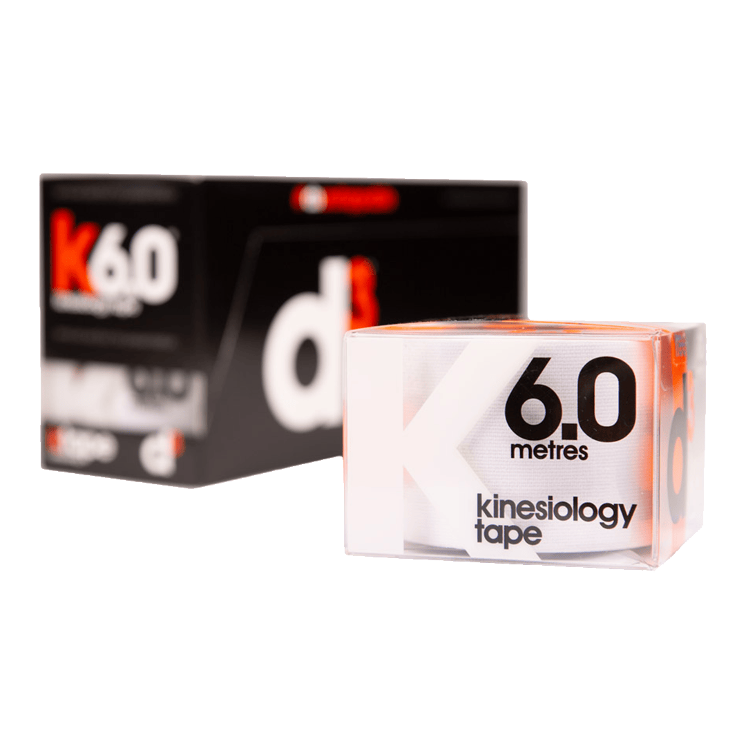 d3 Tape Tape Standard (50mm x 6m) / White K6.0 Kinesiology Tape XMiles