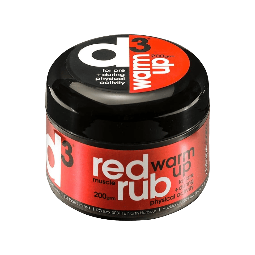 d3 Tape Tape Tub (200g) Warm Up Muscle Rub XMiles