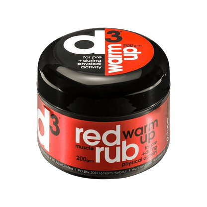 d3 Tape Tape Tub (200g) Warm Up Muscle Rub XMiles