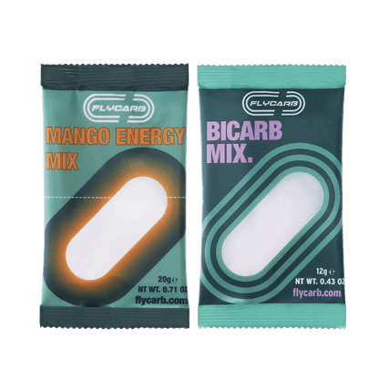 FLYCARB Supplement Single Serve / Mango / 12g (for <60kg) BICARRB XMiles