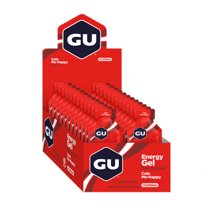 GU Gels Box of 24 / Cola me-happy GU Energy Gel XMiles