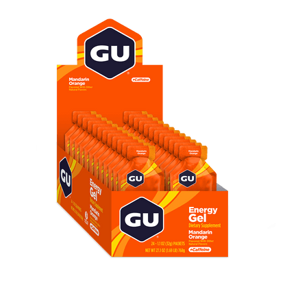 GU Gels Box of 24 / Mandarin Orange GU Energy Gel XMiles