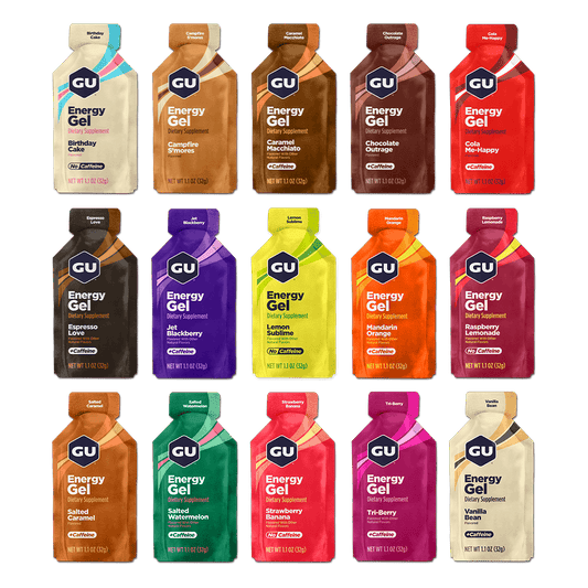 GU Gels Pack of 15 / Mixed GU Energy Gel XMiles