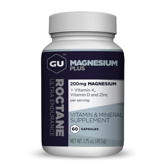 GU Supplement 60 Capsules Roctane Magnesium Capsules XMiles