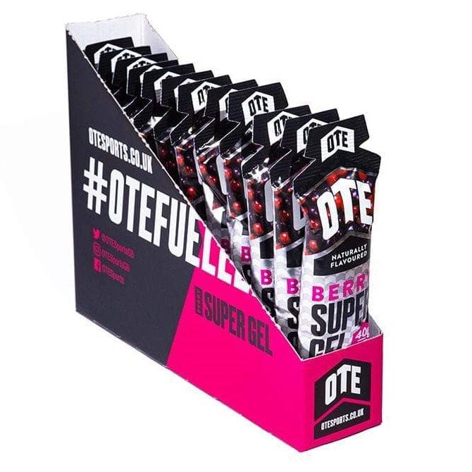 OTE Gels Box of 12 / Berry OTE Super Gel (66g) XMiles