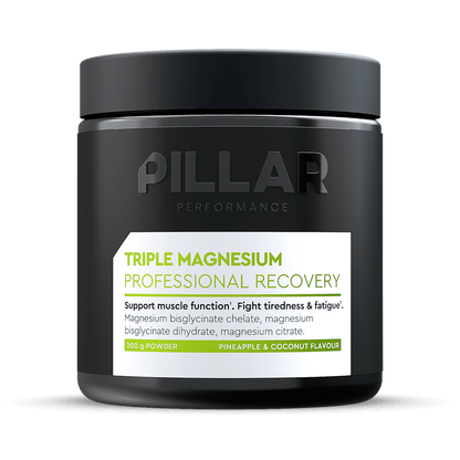 PILLAR Supplement 40 Serve Jar (200g) / Pineapple & Coconut Triple Magnesium (200g) XMiles
