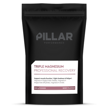 PILLAR Supplement 40 Serve Pouch (200g) / Berry Triple Magnesium (200g) XMiles