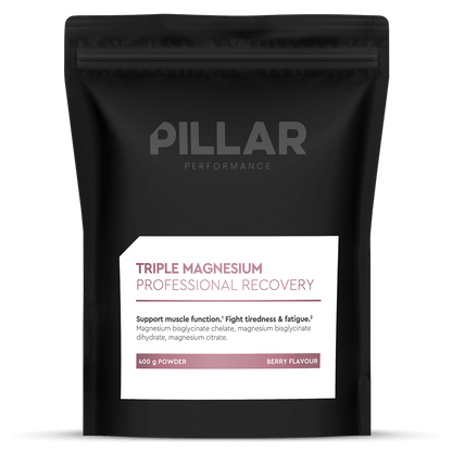 PILLAR Supplement 80 Serve Pouch (400g) / Berry Triple Magnesium XMiles