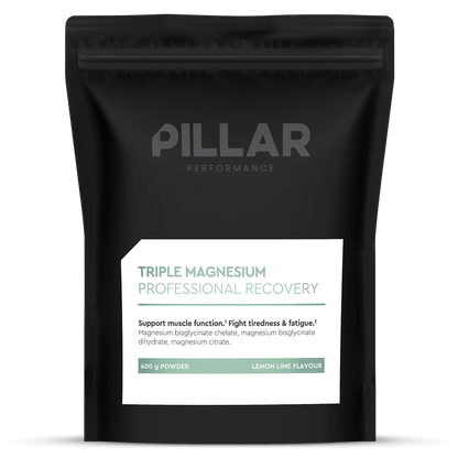 PILLAR Supplement 80 Serve Pouch (400g) / Lemon & Lime Triple Magnesium XMiles