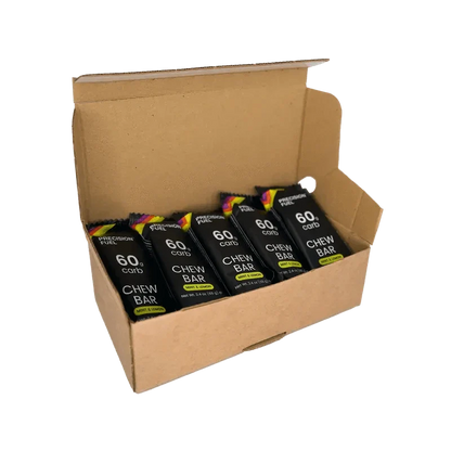 Precision Fuel & Hydration Chews Box of 10 / Mint & Lemon PF 60 Chew Bars XMiles