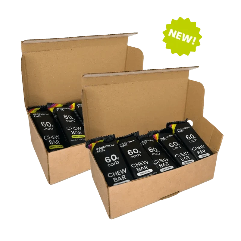 Precision Fuel & Hydration Chews Box of 20 / Mixed PF 60 Chew Bars XMiles