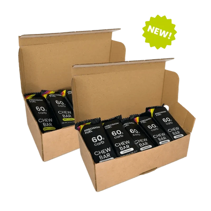 Precision Fuel & Hydration Chews Box of 20 / Mixed PF 60 Chew Bars XMiles