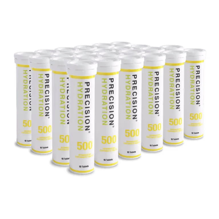 Precision Fuel & Hydration Electrolyte Drinks Box of 24 Tubes / 500 Electrolyte Drink Tablets XMiles