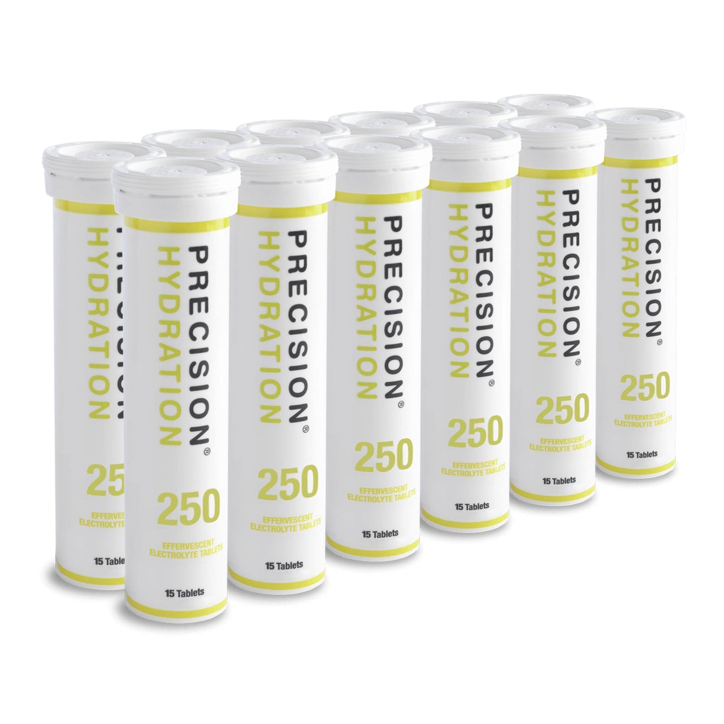 Precision Fuel & Hydration Electrolyte Drinks Box of 6 Tubes / 250 Electrolyte Drink Tablets XMiles