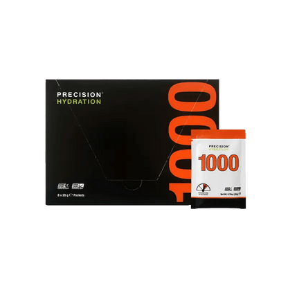 Precision Fuel & Hydration Energy Drink Box of 8 / 1000 Electrolyte & Carbohydrate Drink Mix XMiles