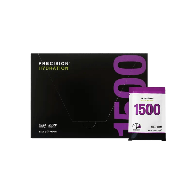 Precision Fuel & Hydration Energy Drink Box of 8 / 1500 Electrolyte & Carbohydrate Drink Mix XMiles