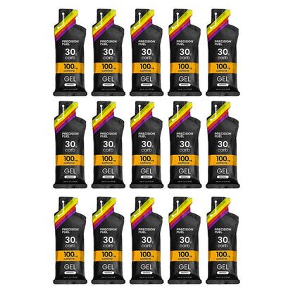 Precision Fuel & Hydration Gels Single Serve / Original Citrus PF 30 Caffeine Gel (51g) XMiles
