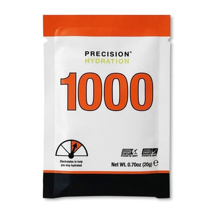 Precision Hydration Energy Drink 1000 Hydration Sachets - Electrolyte & Carbohydrate Drink Mix (20g) XMiles