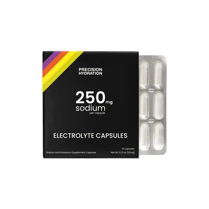 Precision Hydration Supplement 15 Capsules SweatSalt Electrolyte Capsules XMiles