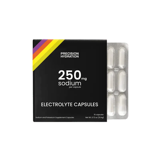 Precision Hydration Supplement 15 Capsules SweatSalt Electrolyte Capsules XMiles