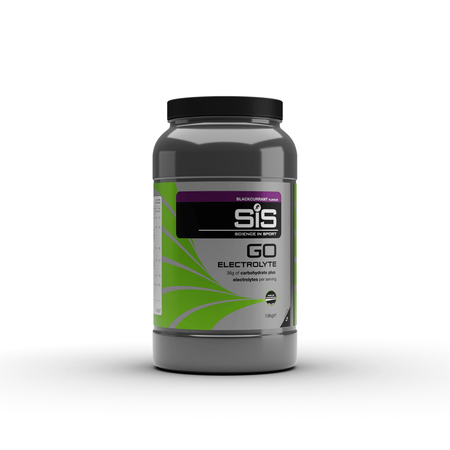 SiS Electrolyte Drinks 1.6kg Tub / Blackcurrant GO Electrolyte Powder XMiles