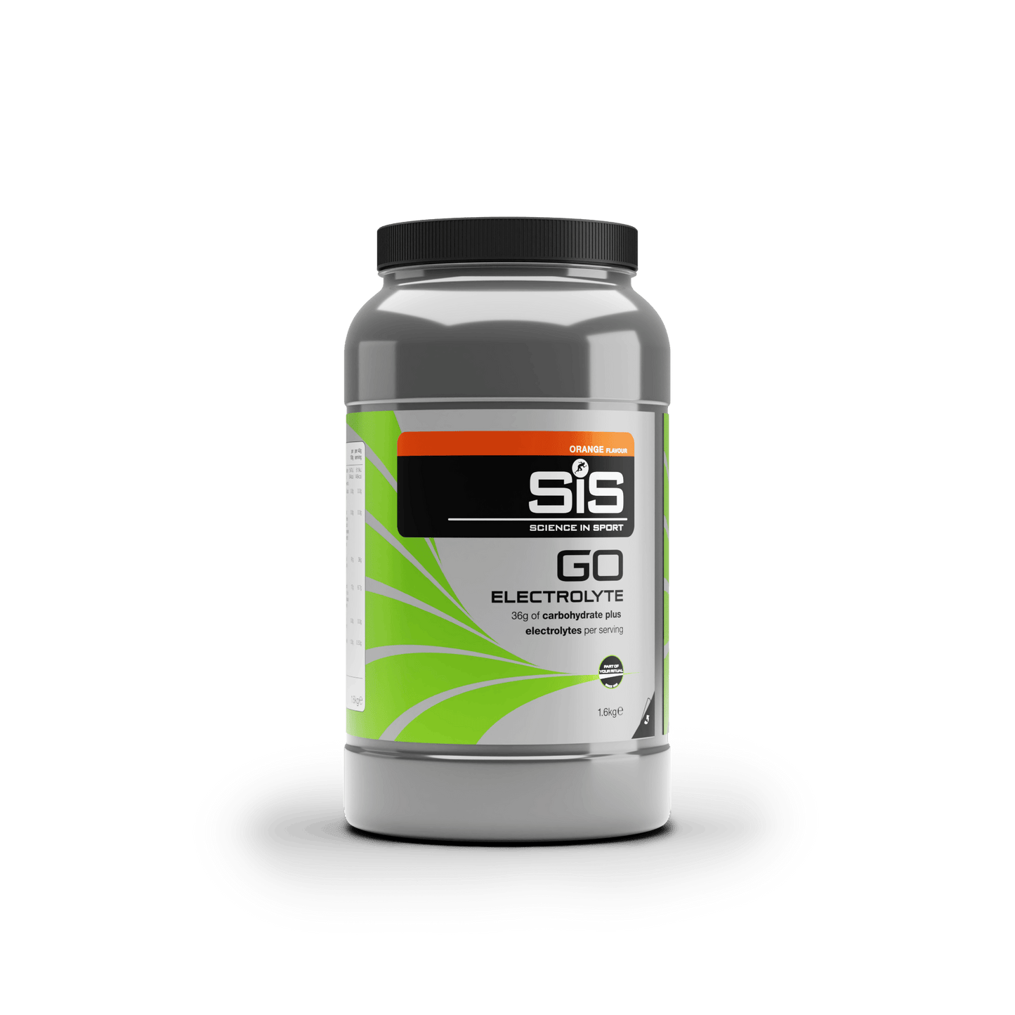 SiS Electrolyte Drinks 1.6kg Tub / Orange GO Electrolyte Powder XMiles