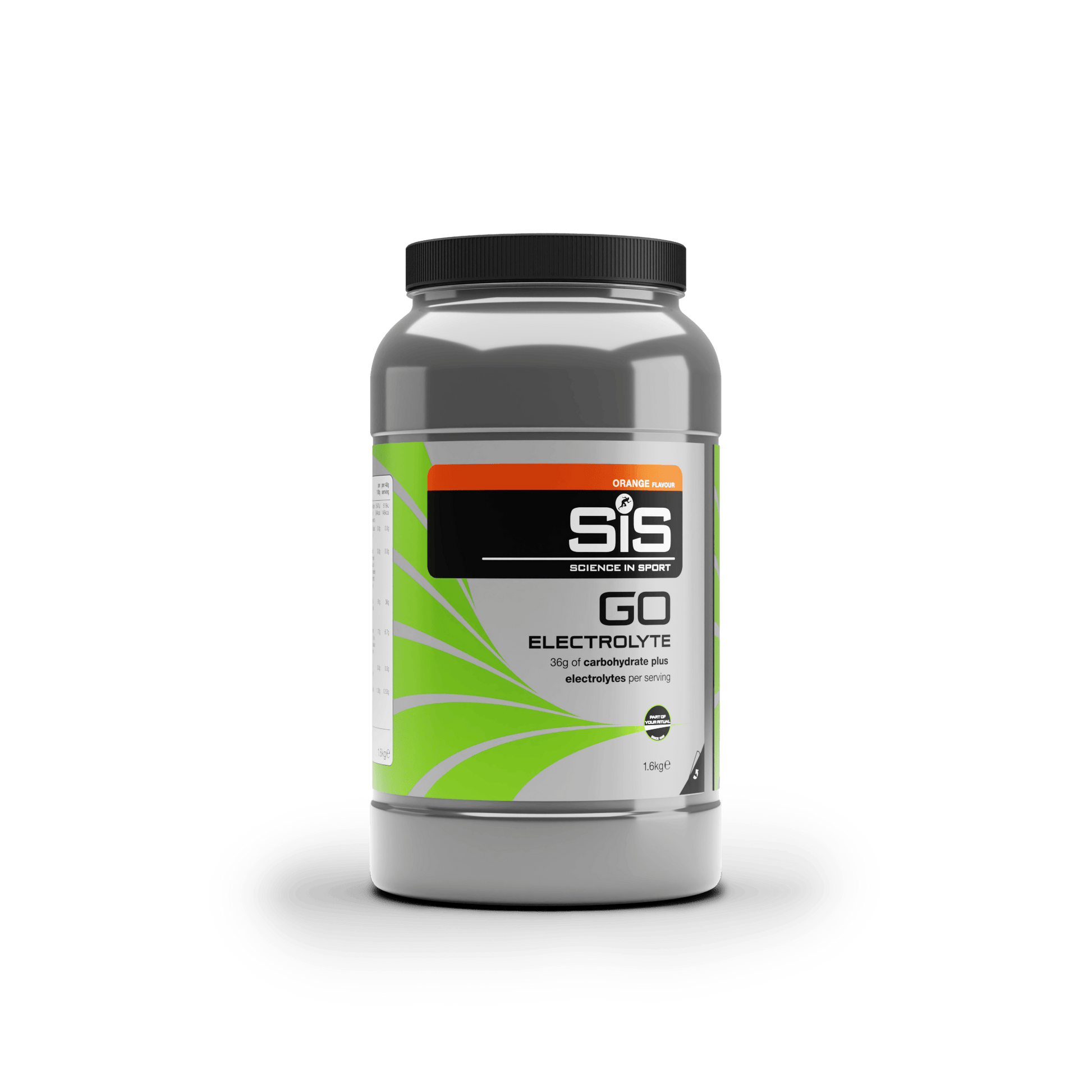 SiS Electrolyte Drinks 1.6kg Tub / Orange GO Electrolyte Powder XMiles