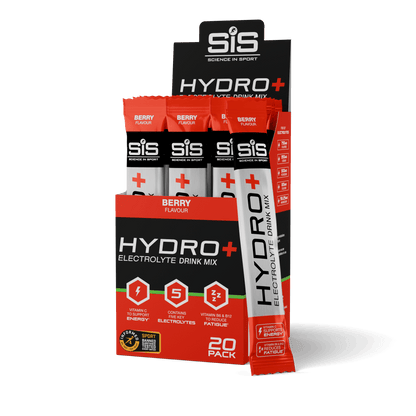 SiS Electrolyte Drinks Box of 20 / Berry HYDRO+ XMiles