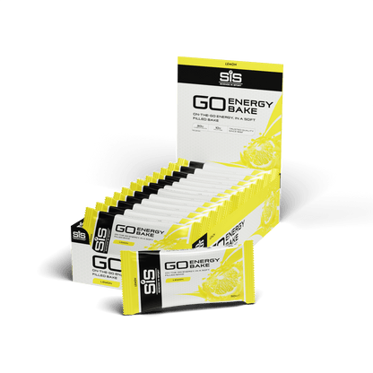 SiS Energy Bars Box of 12 / Lemon GO Energy Bake XMiles
