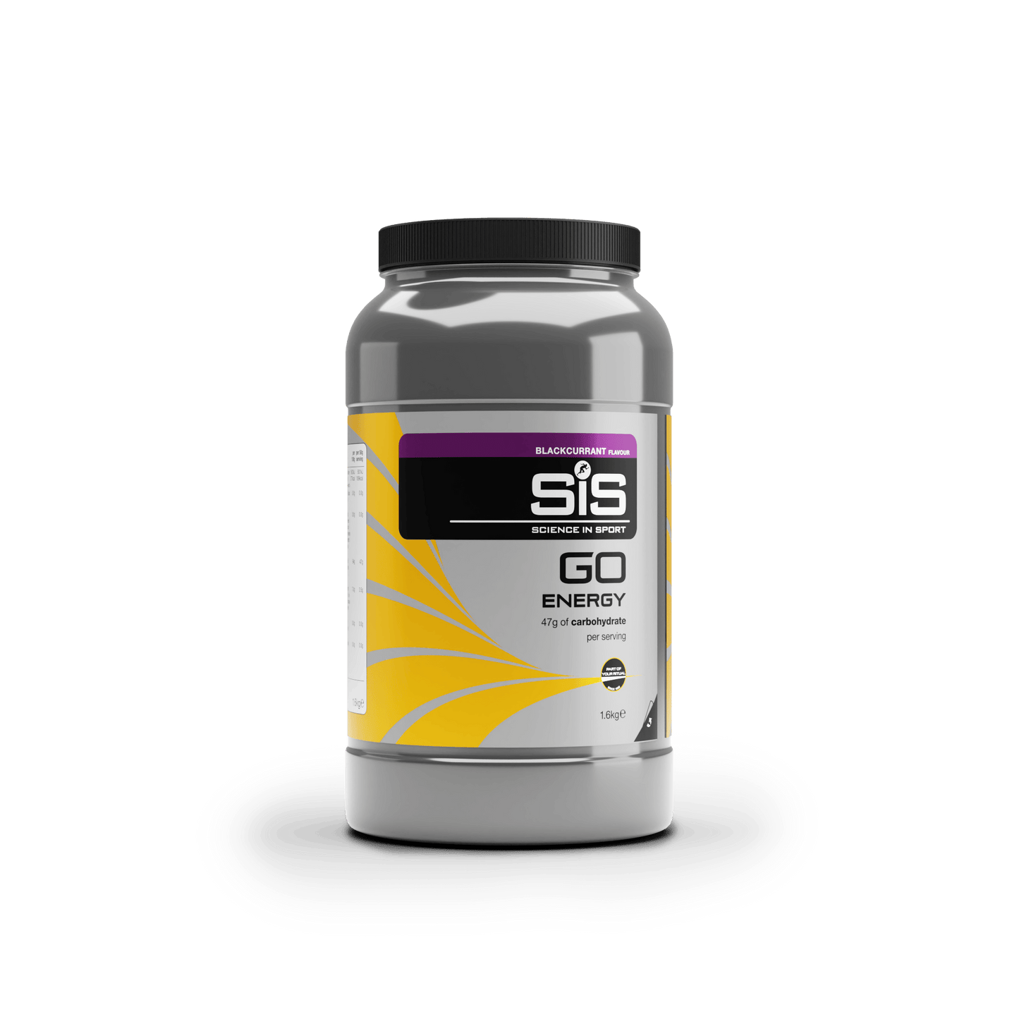 SiS Energy Drink 32 Serving Tub (1.6kg) / Blackcurrant GO Energy Powder XMiles