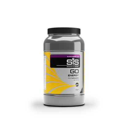 SiS Energy Drink 32 Serving Tub (1.6kg) / Blackcurrant GO Energy Powder XMiles