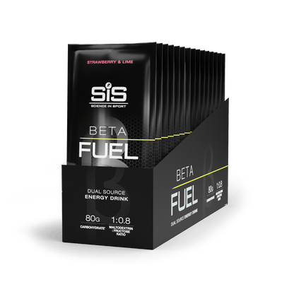 SiS Energy Drink Box of 15 / Strawberry & Lime Beta Fuel Energy Drink XMiles