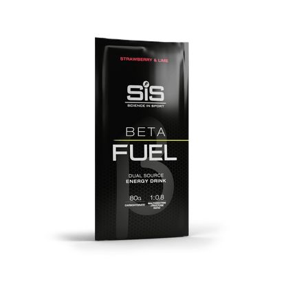 SiS Energy Drink Single Serve / Strawberry & Lime Beta Fuel Energy Drink XMiles