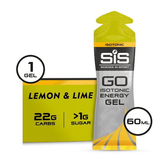 SiS Gels Lemon & Lime GO Isotonic Energy Gel 60ml XMiles